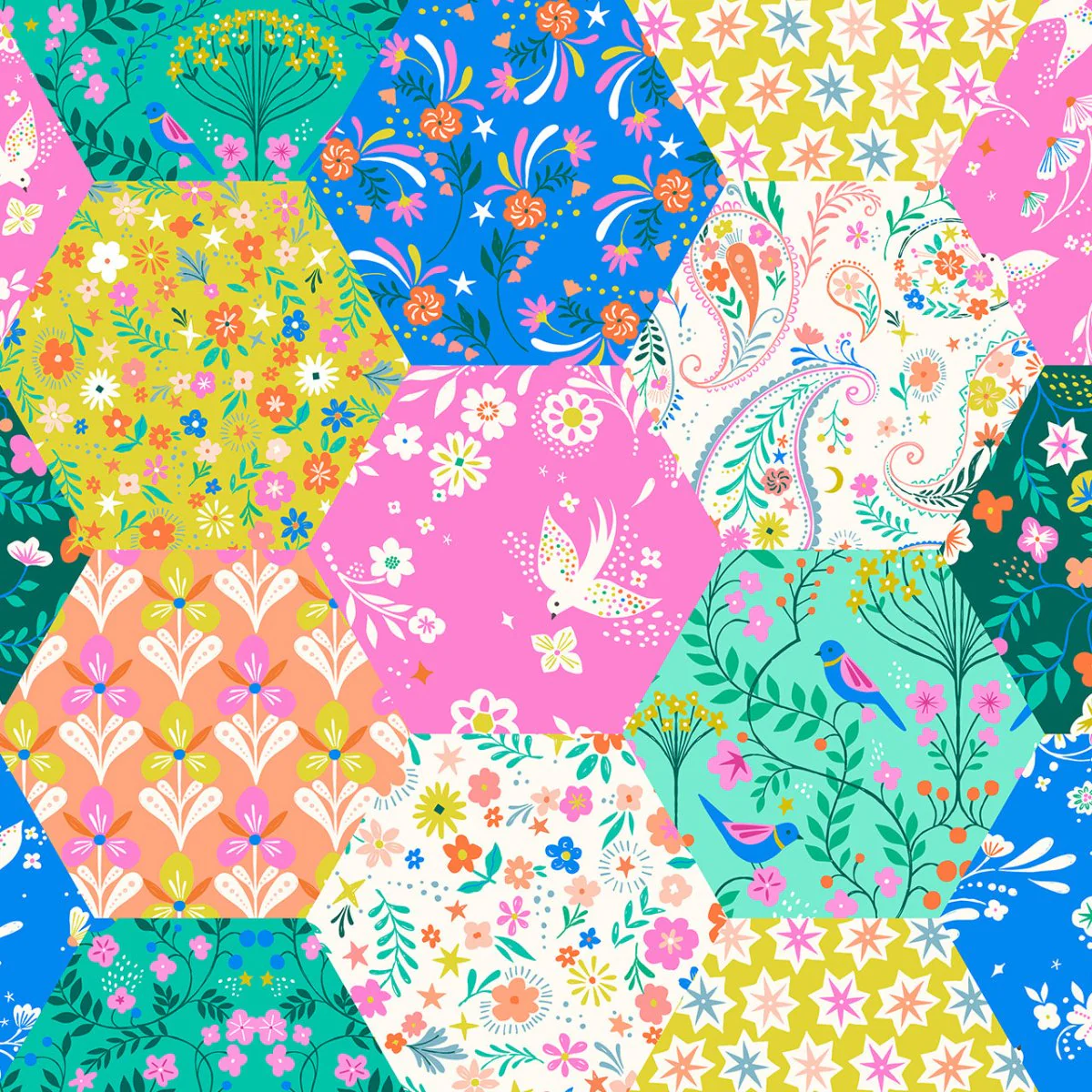 Fat Quarter Fabric Bundle - Songbird-  Dashwood Studio Fabrics - Image 5