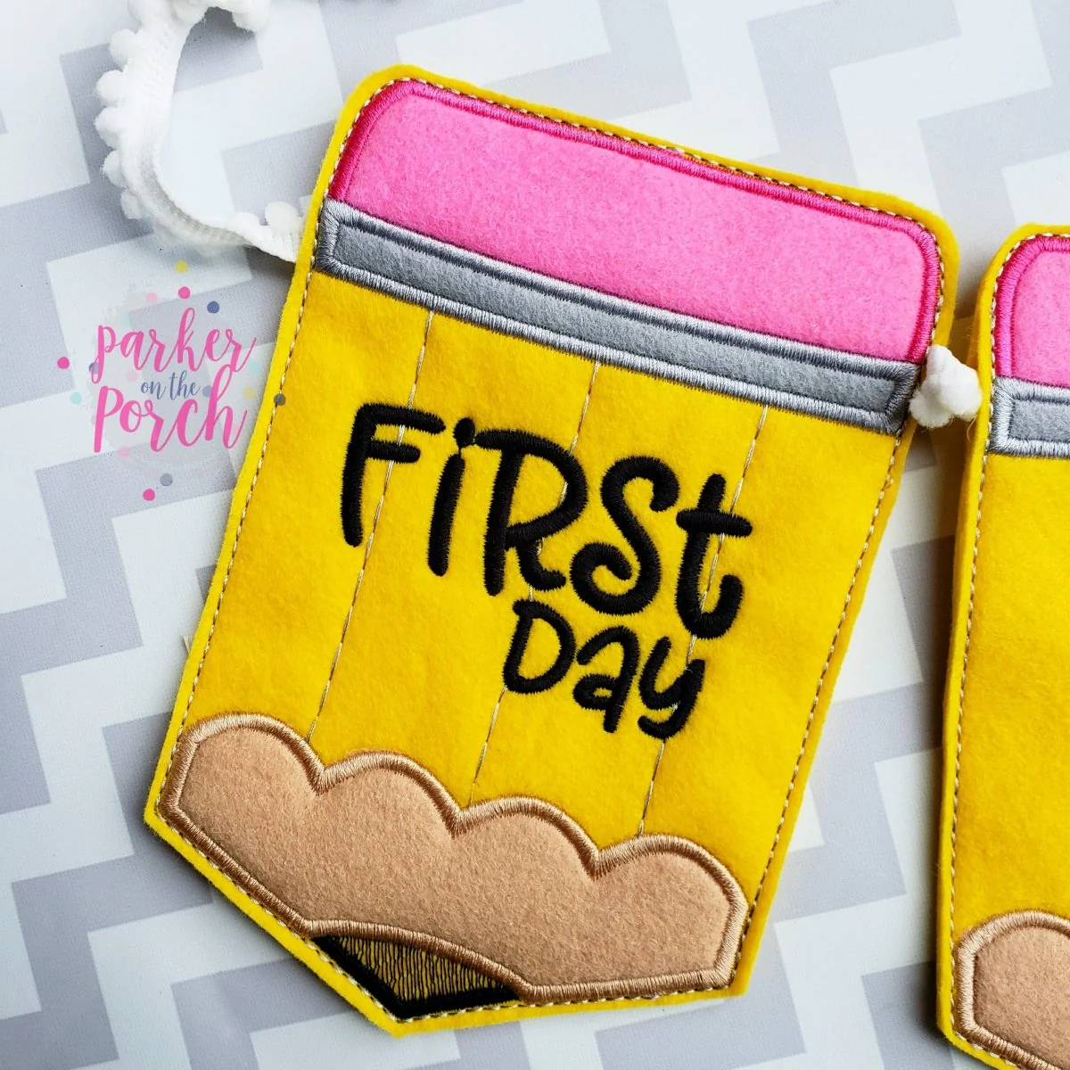 First / Last Day of School Banner Digital Embroidery Pattern - Image 6