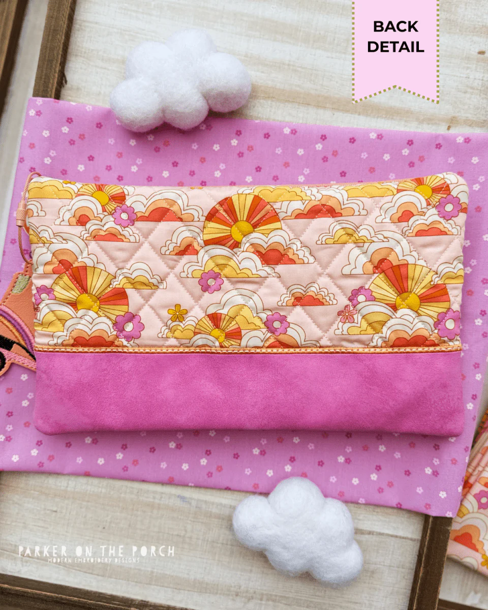 Quilted Horizon 2.0 Zipper Bag – Zipper Size 3 - Digital Download - Image 2