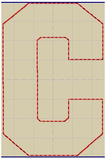 Shabby Applique Font- Squad Alpha - Digital Embroidery Pattern Download - Image 9
