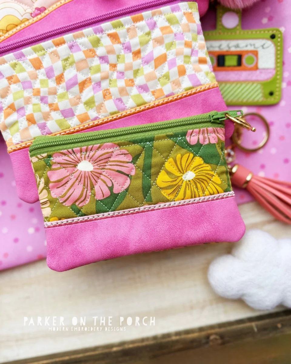 The Mini Quilted Horizon 2.0 Zipper Bag – Zipper Size 3 - Digital Download
